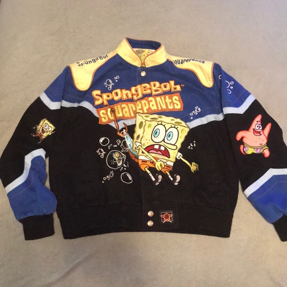 spongebob bomber jacket